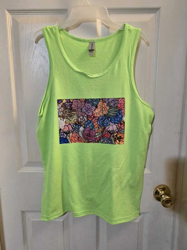 K92 Benjamin Bouquet Unisex Tank - Image 2