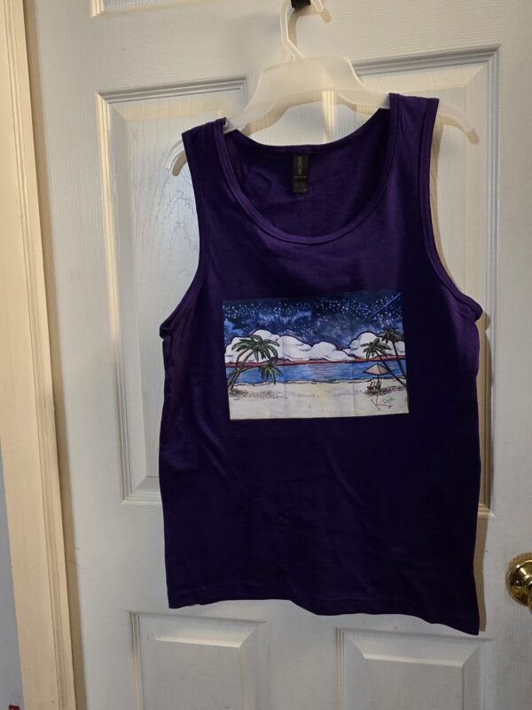 K92 Starry Night Sunset Unisex Tank Top